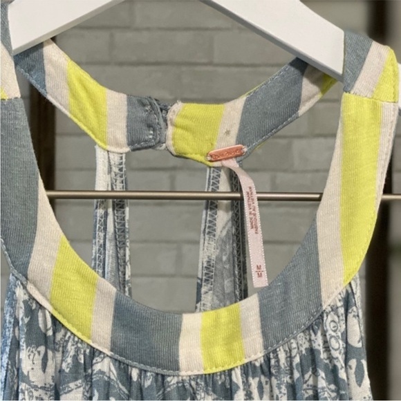 Free People Mimi Tunic Dress in Ivory Combo - Picture 6 of 8